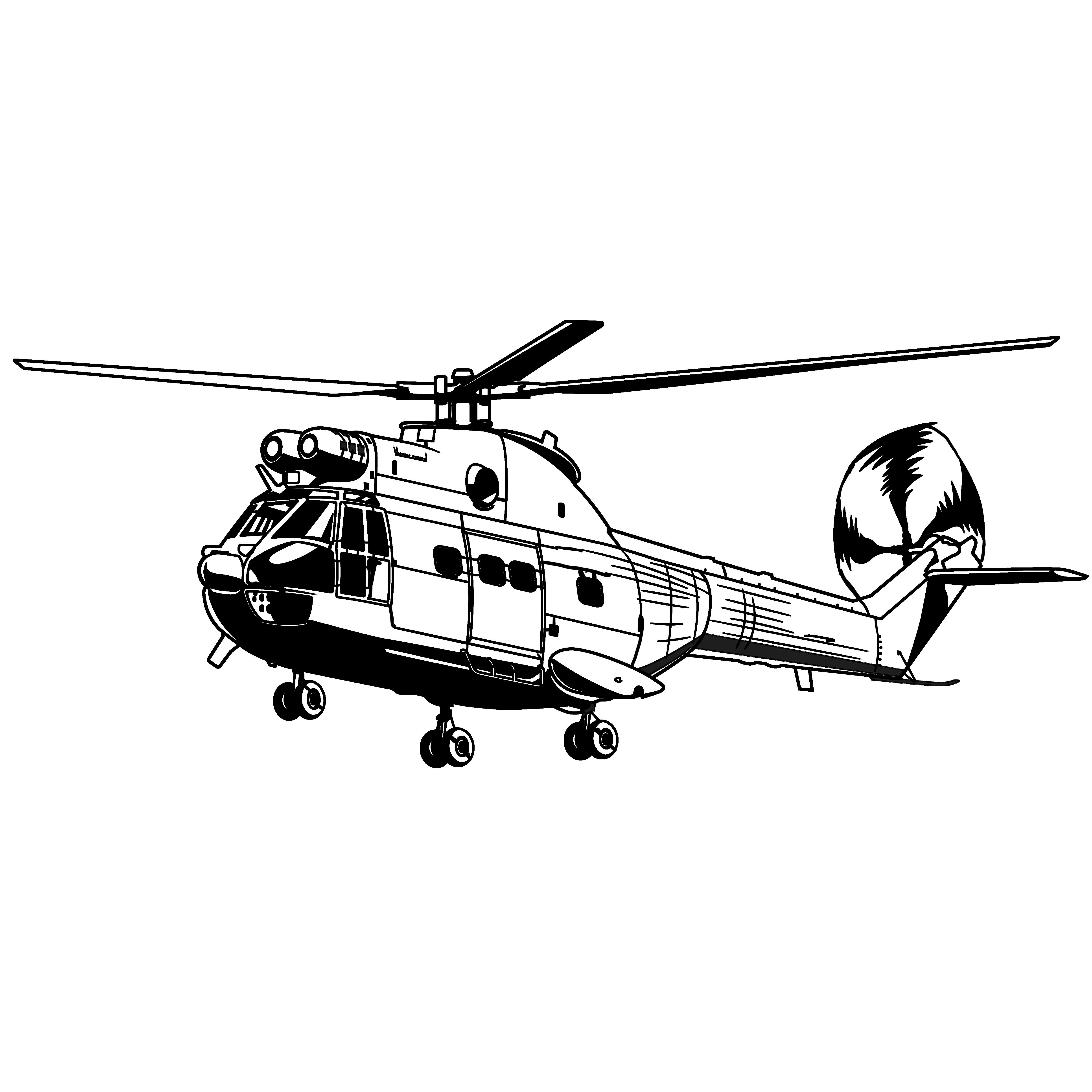 Hélicoptère de transport